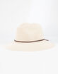 Rancher Womens Cream Fedora image number 2