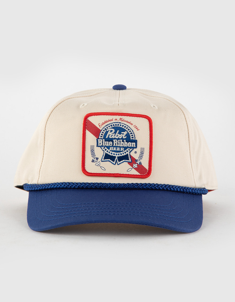 AMERICAN NEEDLE Pabst Roscoe Mens Snapback Hat image number 1