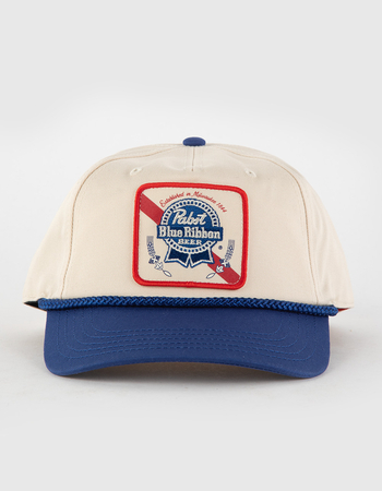 AMERICAN NEEDLE Pabst Roscoe Mens Snapback Hat Alternative Image