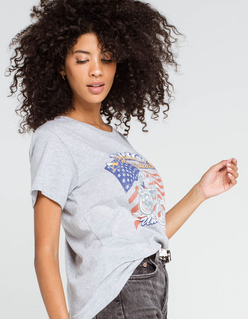 FULL TILT Classic Skeleton Womens Tee image number 2