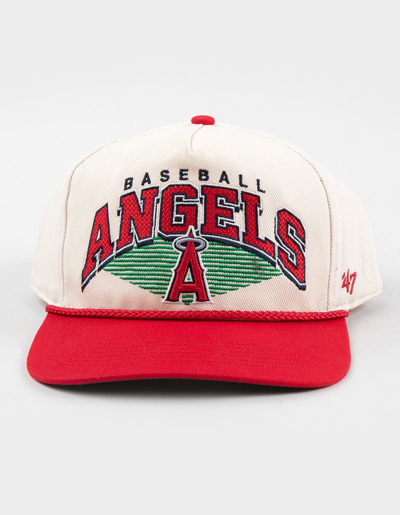 47 BRAND Los Angeles Angels Pomona Two Tone Rope &rsquo;47 Hitch Snapback Hat image number 1
