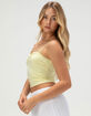 TILLYS Cinch Front Womens Cami image number 3