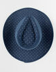 Denim Rhinestone Womens Cowboy Hat image number 3