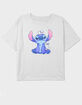 LILO & STITCH Cute Ducks Girls Crop Tee image number 1