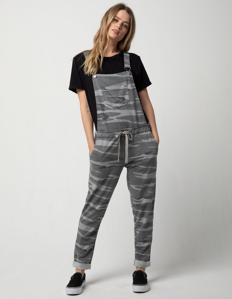 OTHERS FOLLOW Camo Womens Overalls image number 0