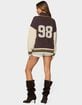 EDIKTED 98 Varsity Zip Up Sweater image number 4