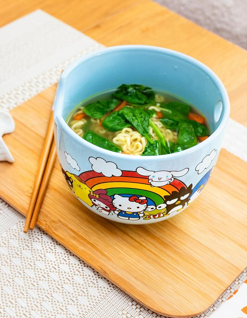 SANRIO Hello Kitty Rainbow Ramen Bowl image number 3