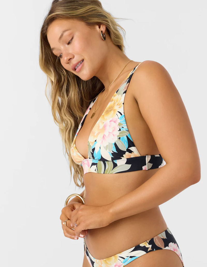 O'NEILL Mikah Floral Cancun Plunge Bralette Bikini Top image number 3