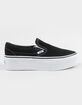 VANS Classic Slip-On Womens Platform Shoes image number 1