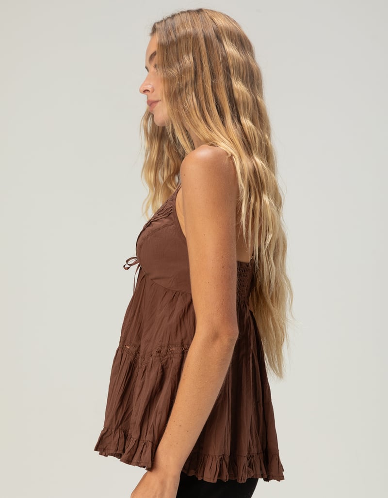 FULL TILT Womens Babydoll Top image number 2