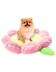 TONBO Pastel Pink Flower Pet Bed image number 1