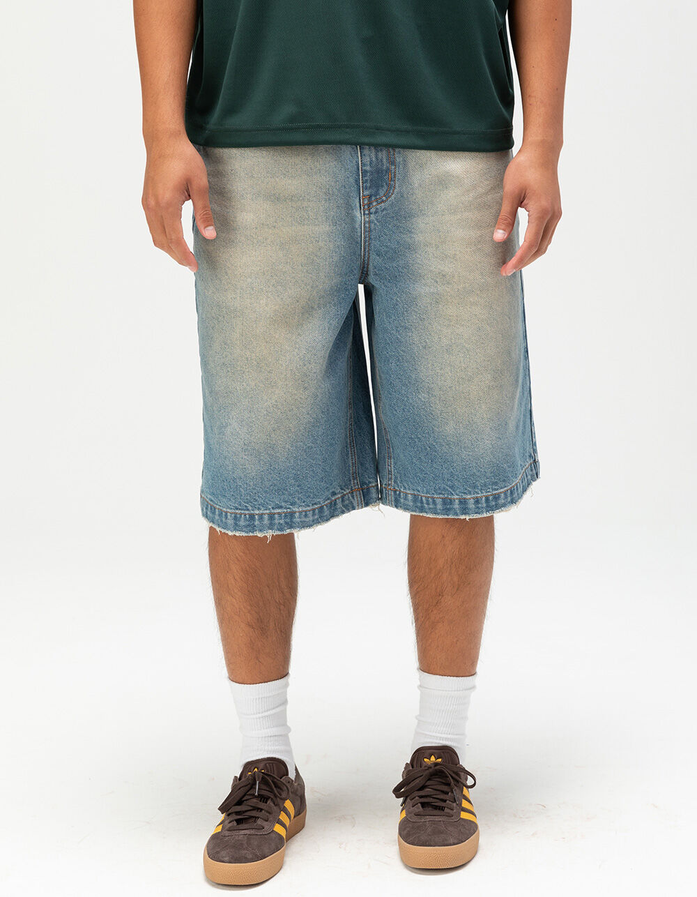 RSQ Mens Embroidered Jorts - HURRICANE WSH | Tillys