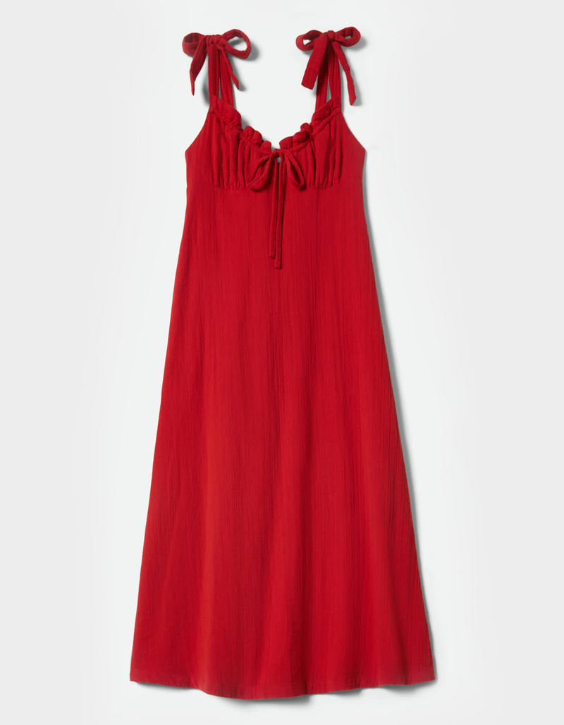 BRIXTON The Tie Womens Midi Dress image number 0