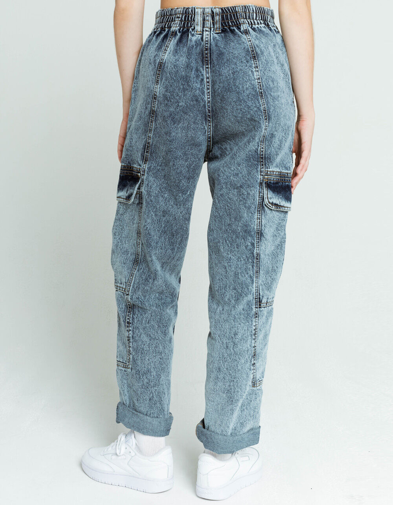 BDG Urban Outfitters Blaine Cargo Womens Acid Wash Skate Jeans image number 2