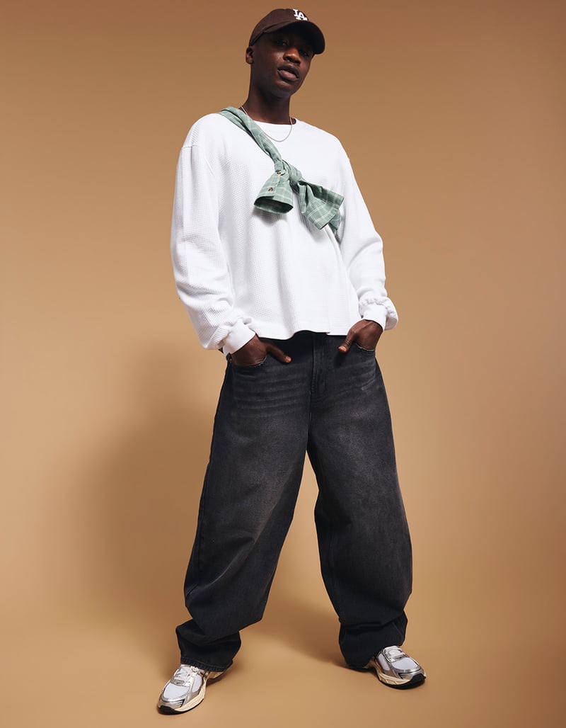 RSQ Mens Extra Baggy Jeans image number 10