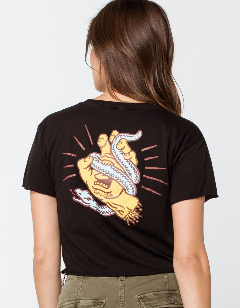 SANTA CRUZ Snake Bite Womens Crop Tee image number 0