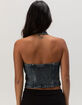 LEVI'S Janeesah Womens Denim Halter Top image number 4