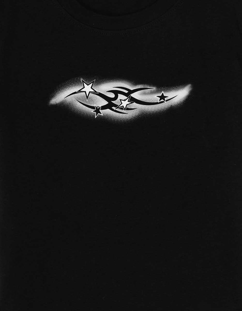 STAR Y2K Spray Womens Baby Tee image number 1