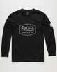 RIP CURL Station Mens Black Rash Guard image number 1