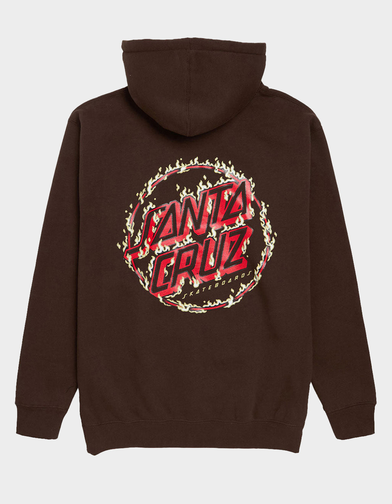 SANTA CRUZ Burnt Opus Mens Oversized Hoodie image number 1