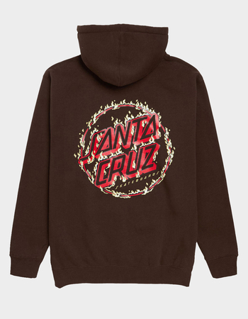 SANTA CRUZ Burnt Opus Mens Oversized Hoodie Alternative Image