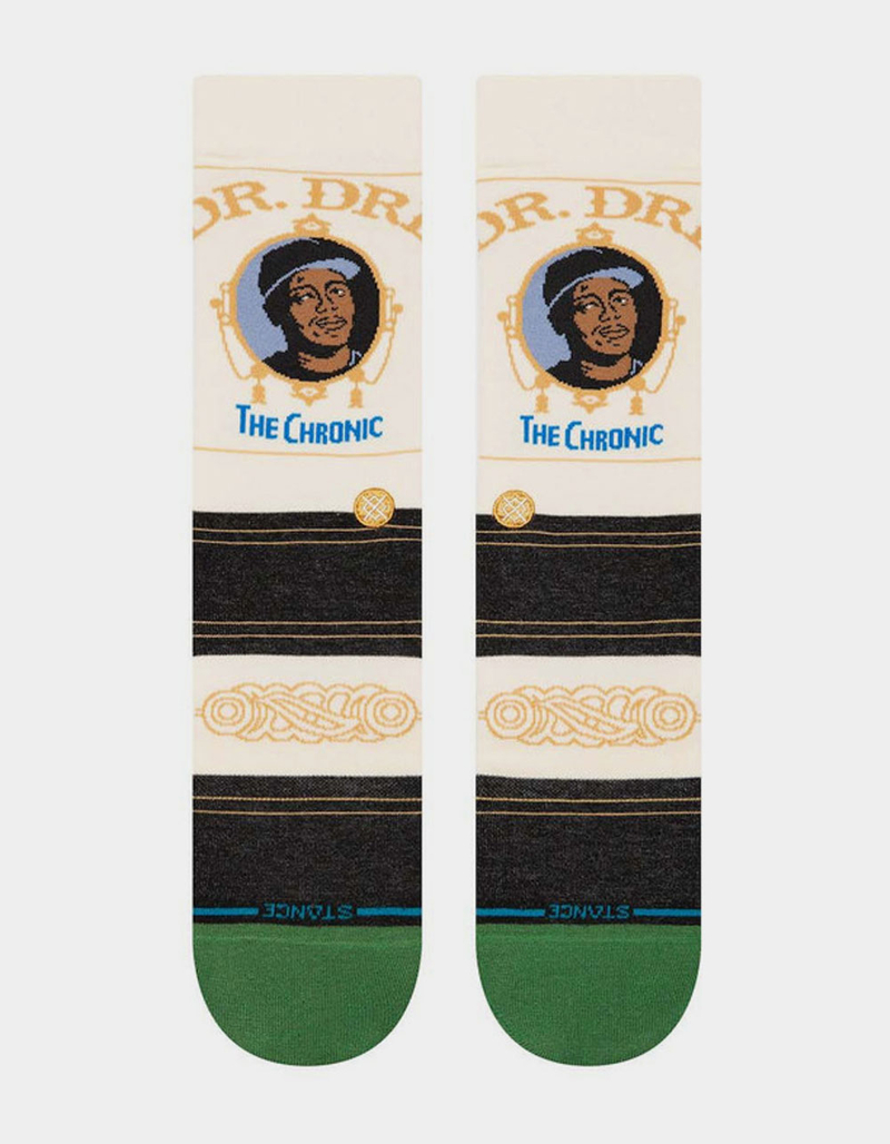 STANCE x Dr. Dre The Chronic Mens Crew Socks image number 1