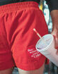 BRIXTON x Coca-Cola Womens Corduroy Runner Shorts image number 4