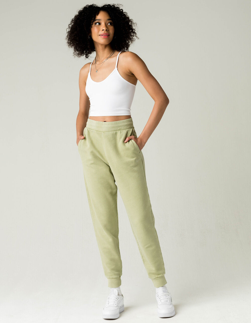 FULL TILT Seamless V Neck White Cami Bralette image number 3