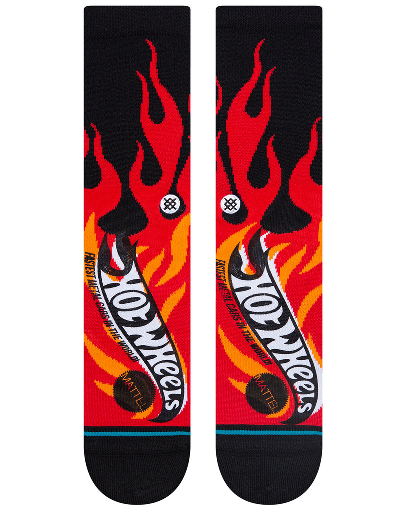 STANCE x Hot Wheels Hot Licks Mens Crew Socks  image number 1