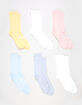 ADIDAS Originals Superlite 6 Pack Mens Crew Socks image number 1
