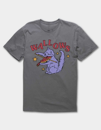 WALLOWS Cat Fiddle Unisex Tee Primary Image