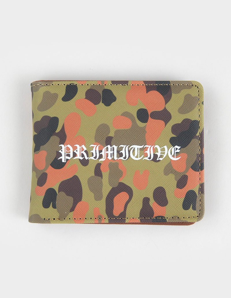 PRIMITIVE Rider Camo Wallet image number 0