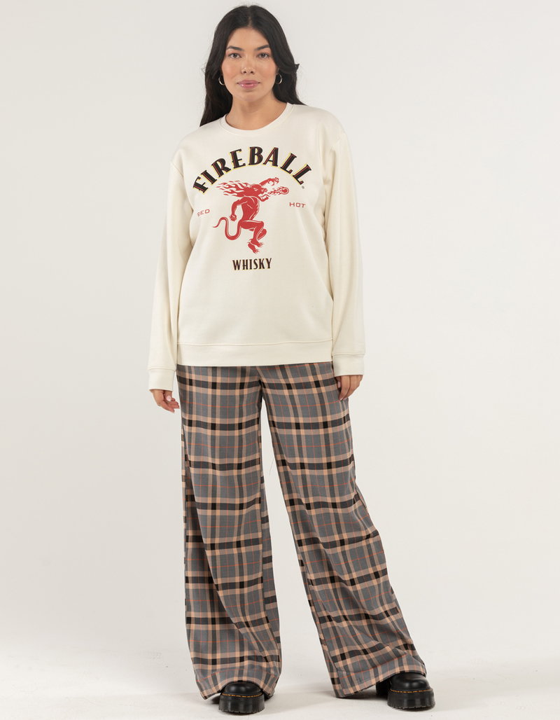 RIPPLE JUNCTION Fireball Womens Crewneck Sweatshirt image number 7