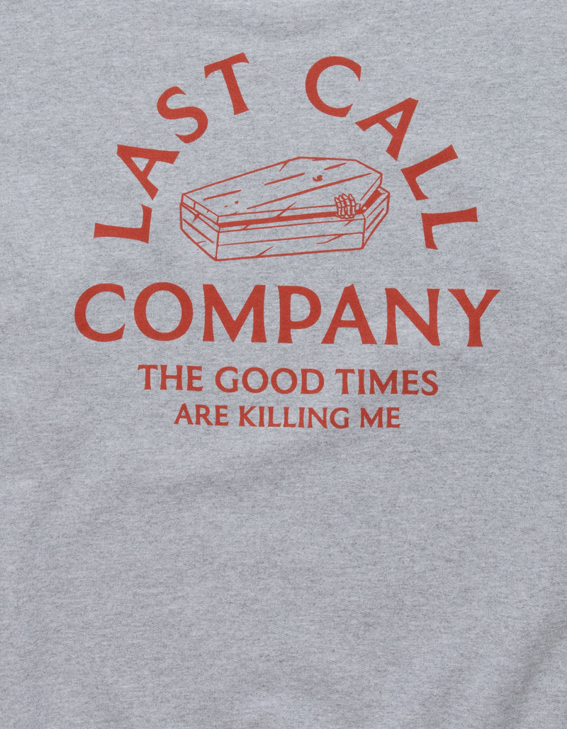 LAST CALL CO. Badge Mens Crewneck Sweatshirt image number 2
