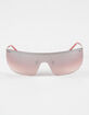 RSQ Shield Rimless Metal Sunglasses image number 2