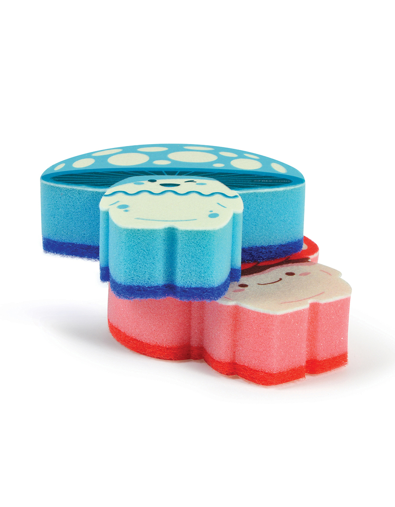 FRED & FRIENDS Fun Guy Sponges image number 2