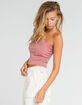 BOZZOLO Womens Pink Tube Top image number 3