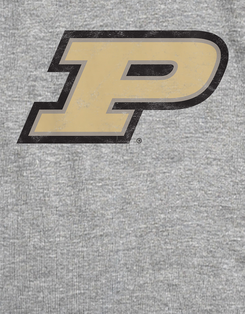 PURDUE UNIVERSITY Distressed Primary Logo Womens Cropped Tank Top image number 2
