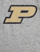 PURDUE UNIVERSITY Distressed Primary Logo Womens Cropped Tank Top image number 3