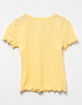 FULL TILT Girls Essentials Baby Tee image number 2