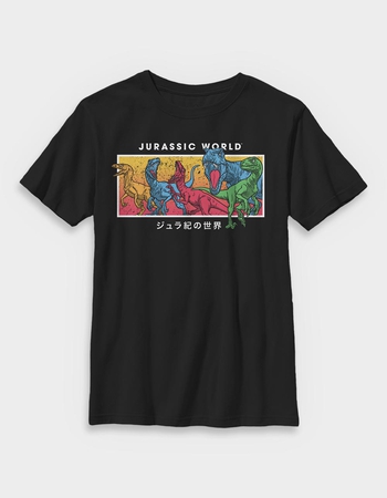 JURASSIC WORLD REBIRTH Jurassic Panel Unisex Kids Tee Primary Image