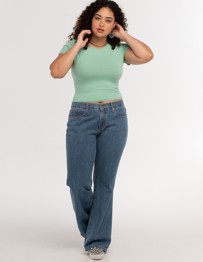 RSQ Womens Low Rise Flare Jeans image number 0