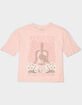 TINY WHALES Music Girls Oversized Boyfriend Boxy Tee image number 1