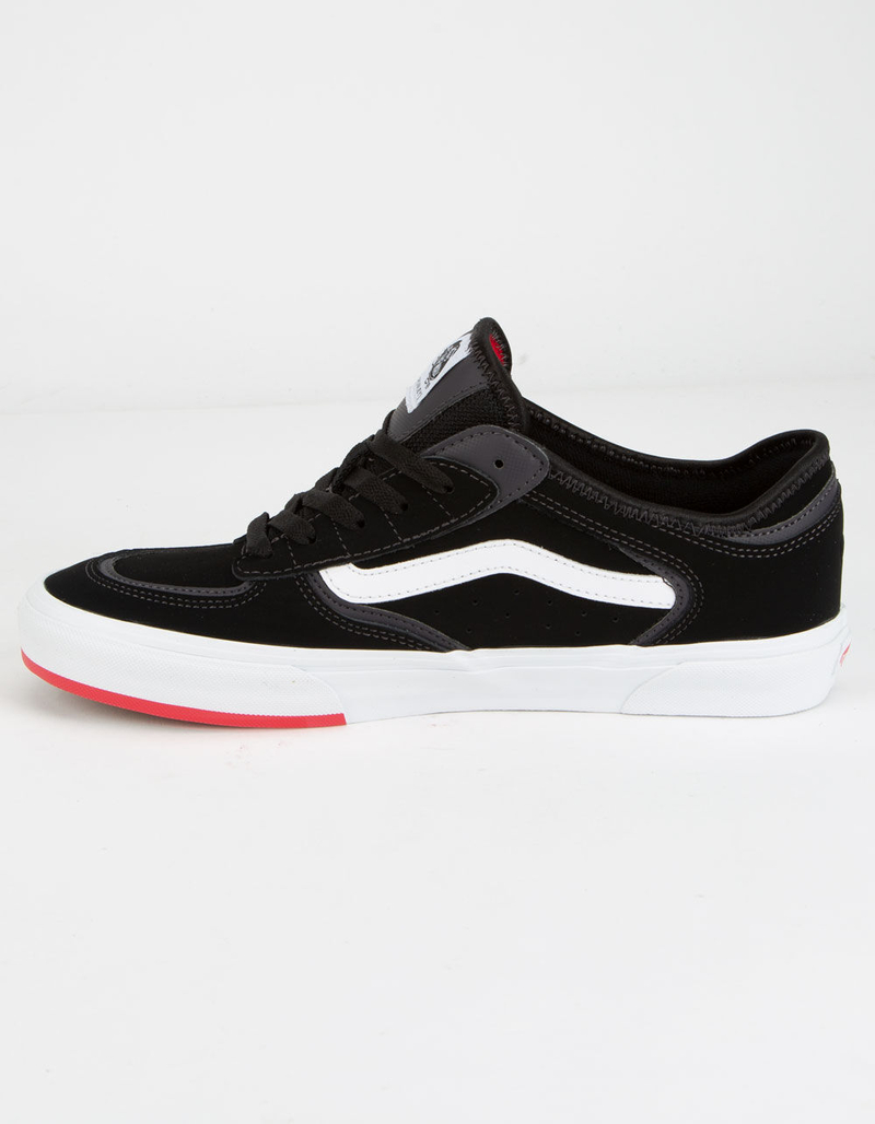 VANS Rowley Classic Black & Red Shoes image number 3
