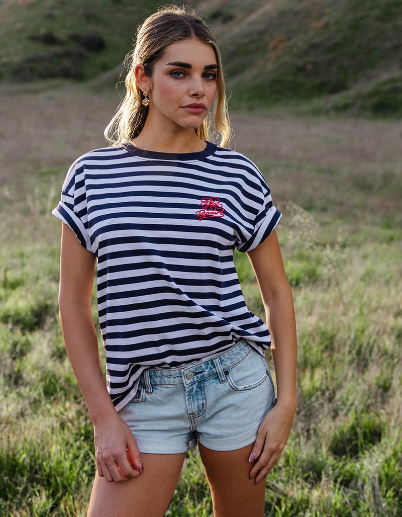 RSQ Womens Low Rise Cuffed Micro Shorts image number 6