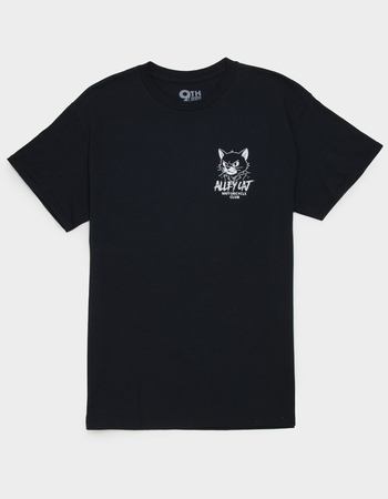 9TH LIFE Alley Cat Motorcycle Club Mens Tee Alternative Image