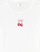 FULL TILT Embroidered Cherry Girls Baby Tee image number 2
