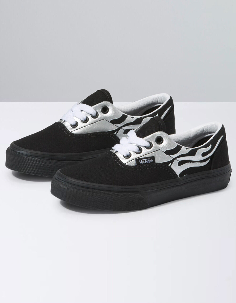 Vans Metallic Flame Era Kids Shoes image number 0