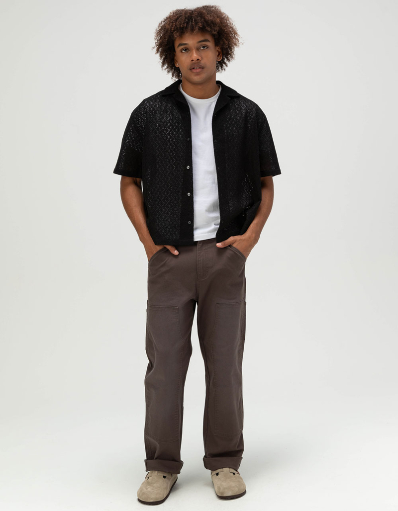 RSQ Mens Lace Camp Shirt image number 5