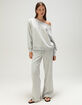 ROXY Ariel Womens Wide Leg Sweatpants image number 1